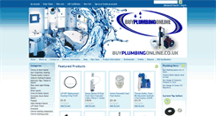 Desktop Screenshot of buyplumbingonline.co.uk